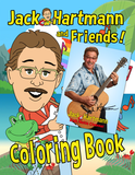 Jack Hartmann and Friends! Coloring Book